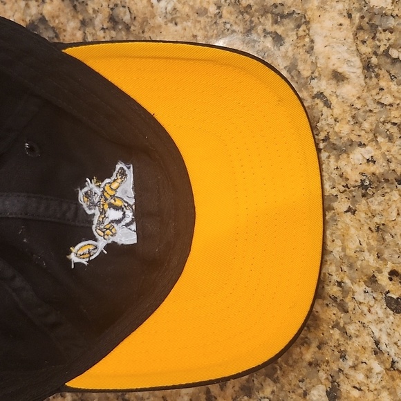 Pittsburgh Steelers Vintage Reebok Football Logo Yellow/Black‎ Hat Adjustable - Picture 5 of 5